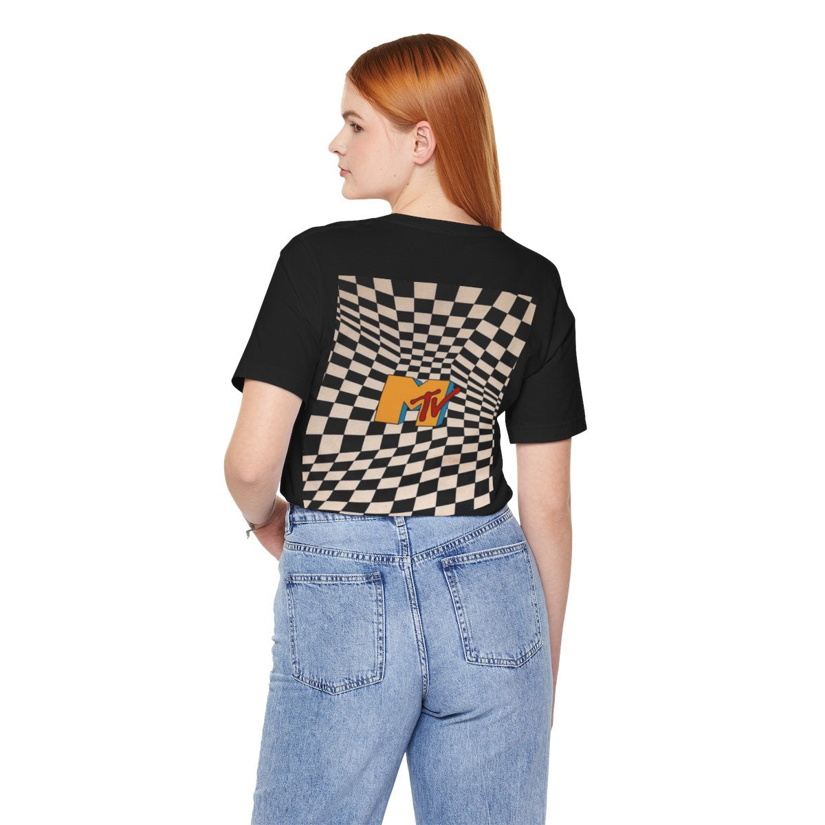 MTV Retro Checkerboard Tee