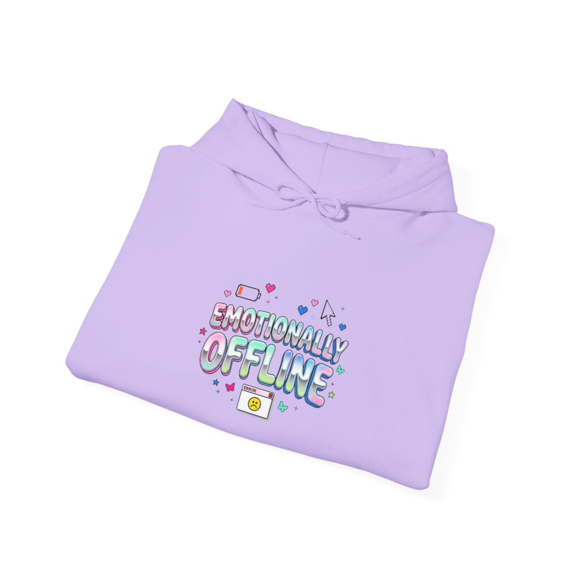Emotionally Offline- Unisex Heavy Blend™ Hooded Sweatshirt